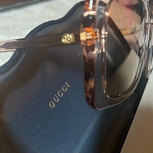 Gucci Blush-Tinted Sunglasses
